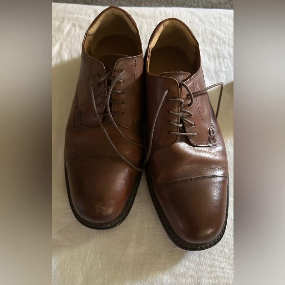 Florsheim Dark Brown Leather Oxfords